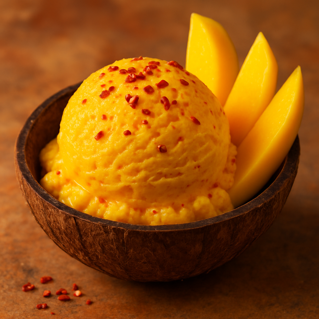 Mango Chili Ice Cream