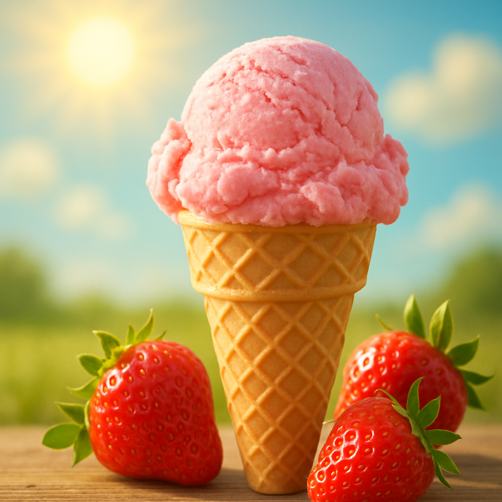 Strawberry Ice Cream